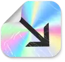 arrow sticker